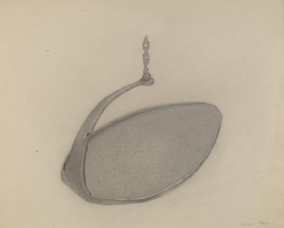 Iron Griddle, c. 1938.