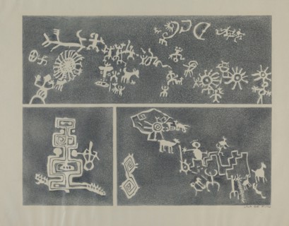 Petroglyph, 1935/1942.