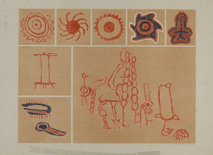 Petroglyph, 1935/1942.