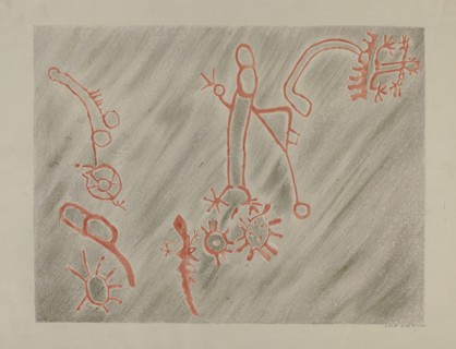 Petroglyph, 1935/1942.