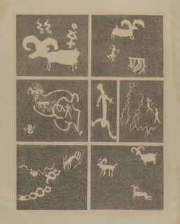 Petroglyph, 1935/1942.