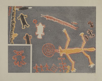 Petroglyph, 1935/1942.