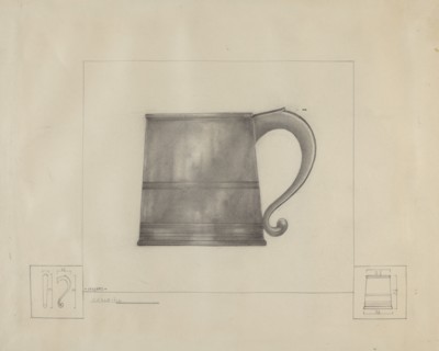 Pewter Mug, 1935/1942.