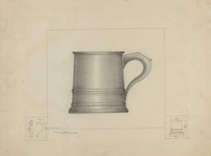 Pewter Mug, 1935/1942.