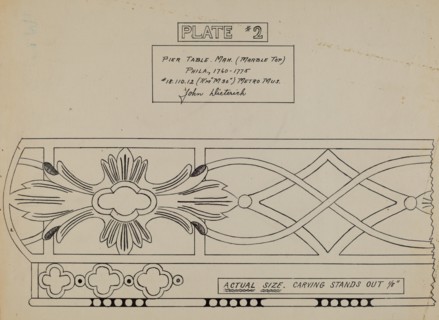 Pier Table, 1935/1942.