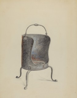 Plate Warmer, c. 1936.
