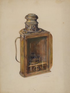 Ship Lantern, c. 1939.