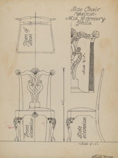 Side Chair, 1935/1942.