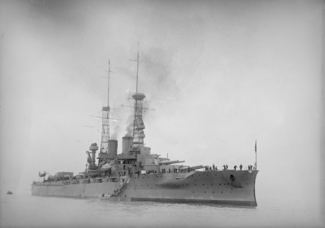 U.S.S. Arkansas, 1914.