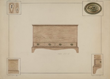 Blanket Chest, c. 1938.