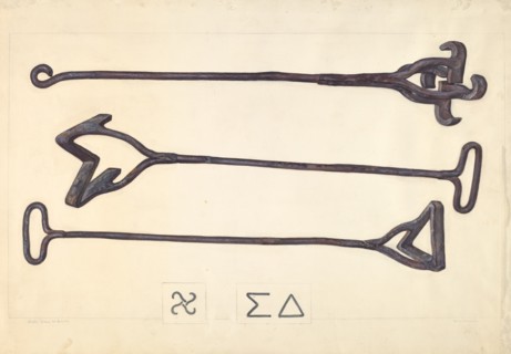 Branding Iron, c. 1937.