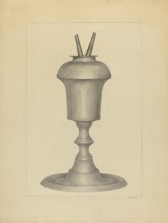 Camphene Lamp, c. 1936.
