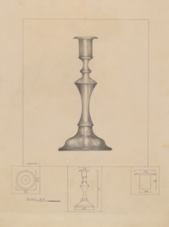 Candlestick, 1935/1942.