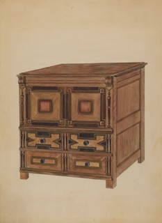 Chest of Drawers, 1936.