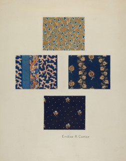 Cotton Prints, c. 1940.