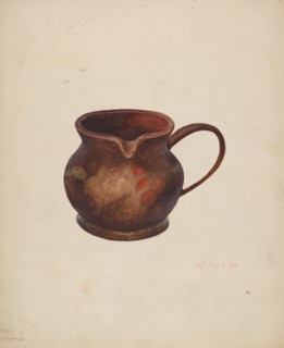 Cream Pitcher, c. 1940.
