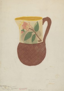 Majolica Pitcher, 1940.