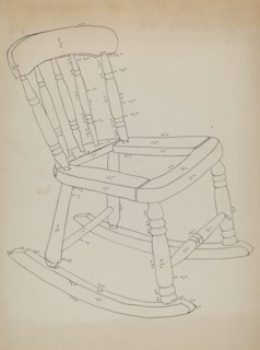 Rocking Chair, c. 1937.