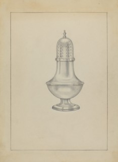 Silver Caster, c. 1936.