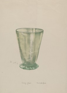 Toddy Glass, 1935/1942.