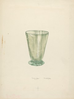 Toddy Glass, 1935/1942.