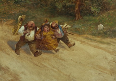 Trois bons amis, c1902.