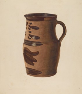Water Pitcher, c. 1940.
