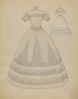 Wedding Dress, c. 1936.