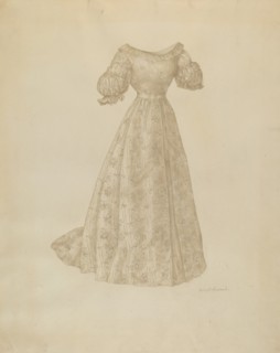 Wedding Dress, c. 1937.