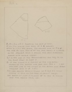 Coat (Pattern), c. 1937.
