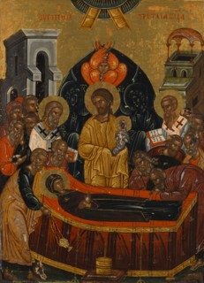 Dormition of the Virgin.