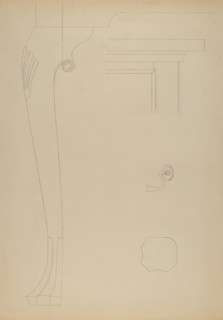 Gaming Table, 1935/1942.