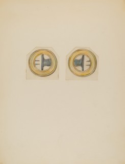 Lady's Buckles, c. 1936.
