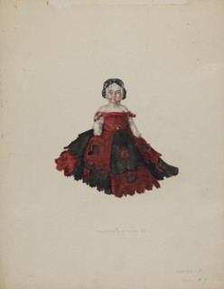 Pen Wiper Doll, c. 1937.