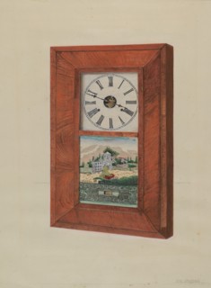 Pendulum Clock, c. 1937.