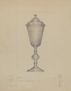 Pewter Chalice, c. 1936.