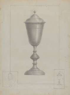 Pewter Chalice, c. 1936.