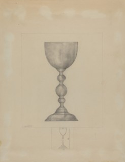 Pewter Chalice, c. 1937.