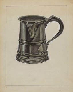 Pewter Pitcher, c. 1936.