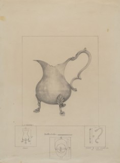 Pewter Pitcher, c. 1942.