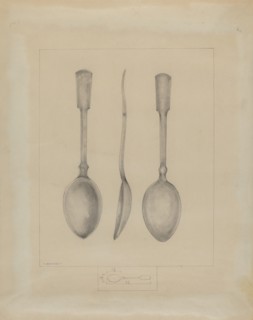 Pewter Spoon, 1935/1942.
