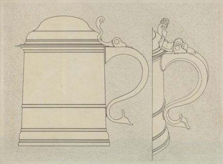 Pewter Tankard, c. 1937.