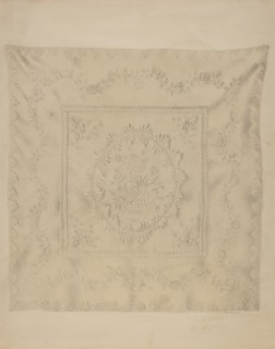 Quilt Coverlet, c. 1938.