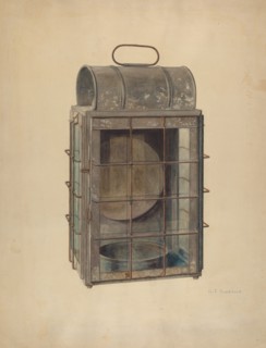Ship's Lantern, c. 1942.