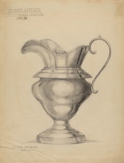 Silver Pitcher, c. 1936.