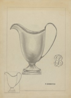 Silver Pitcher, c. 1937.