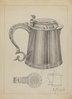 Silver Tankard, c. 1936.