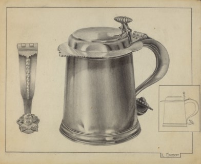 Silver Tankard, c. 1936.