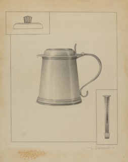 Silver Tankard, c. 1936.