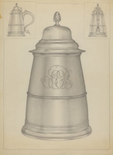 Silver Tankard, c. 1936.